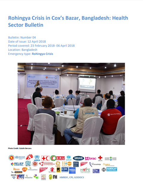 Bangladesh Health Sector Bulletin, 12 April 2018