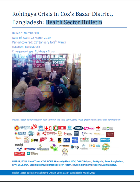 Bangladesh Health Sector Bulletin, 9 March 2019