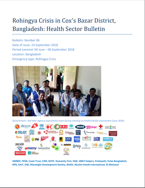Bangladesh Health Sector Bulletin, 24 September 2018