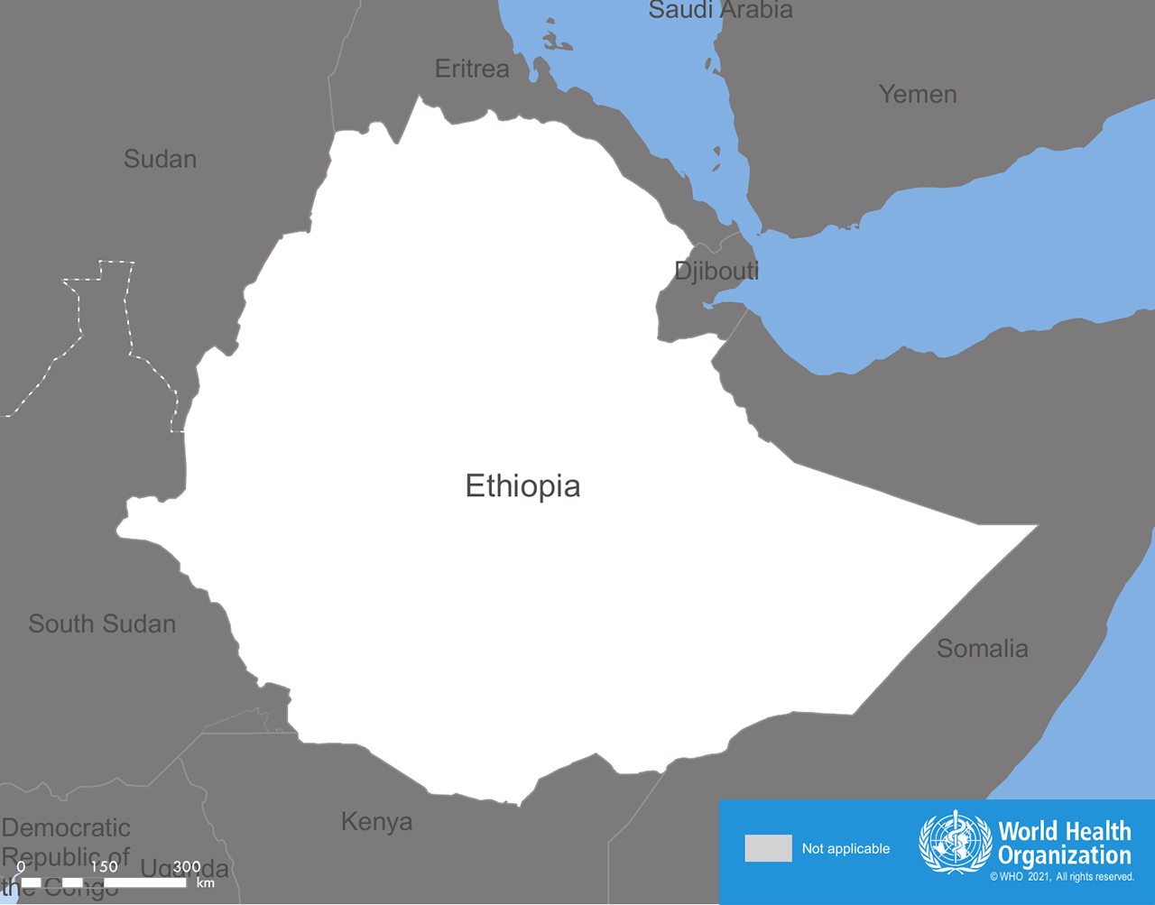 Ethiopia map