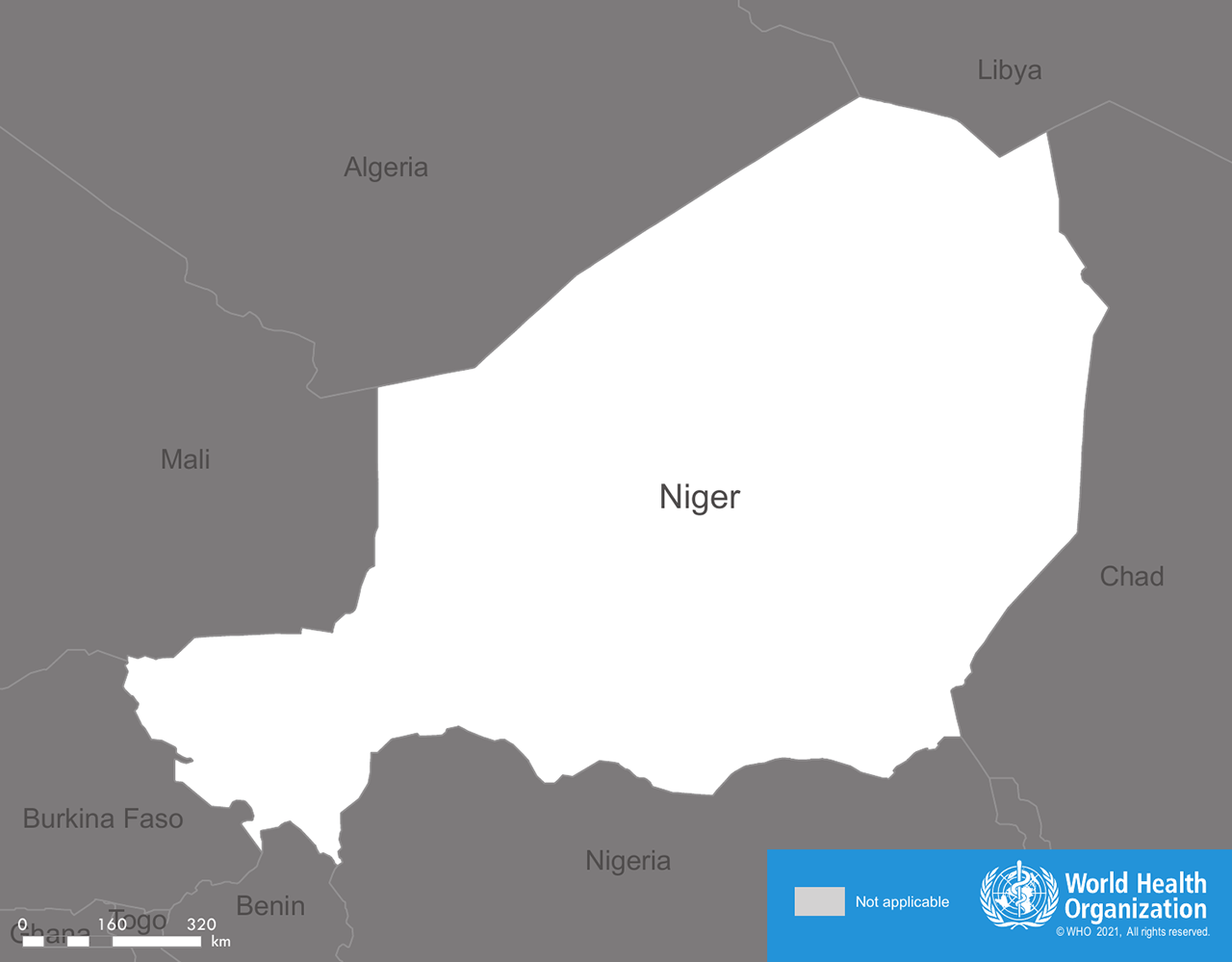 Niger map
