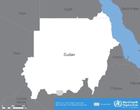 Sudan map