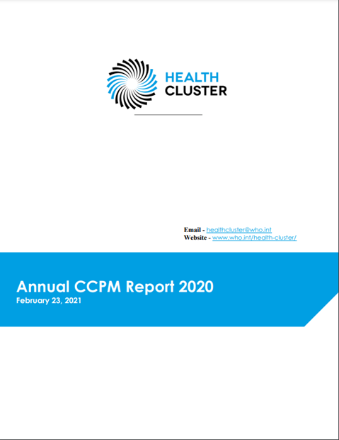 Health Cluster Annual Cluster Coordination Performance Monitoring Report 2020