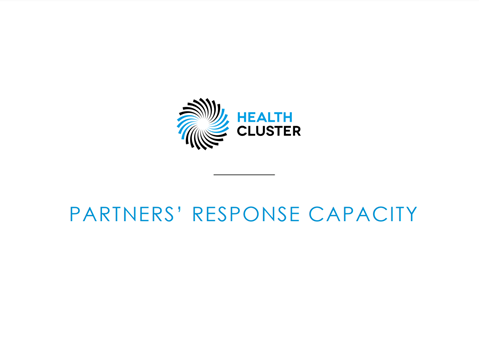 Summary international and national partners' capacity survey results
